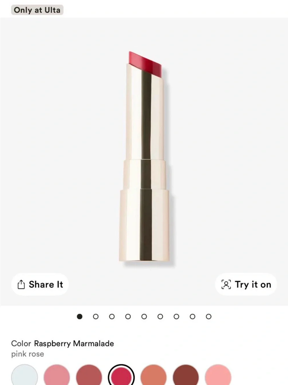 Jam Jam Lip Plumping Lipstick Melt — Rich Red